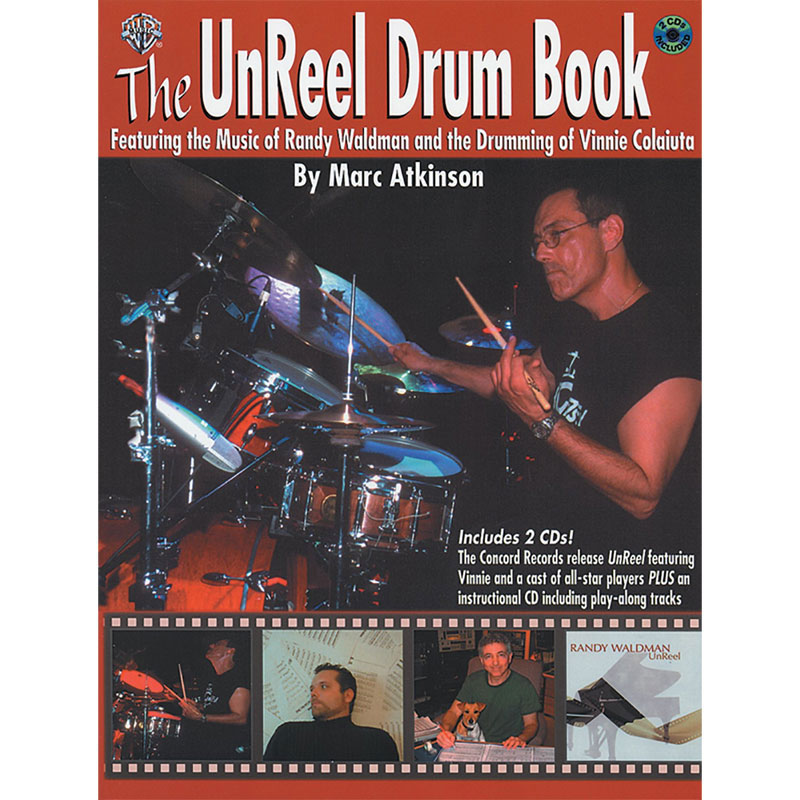 [0730B] Alfred Music Publishing The UnReel Drum Book by Marc Atkinson