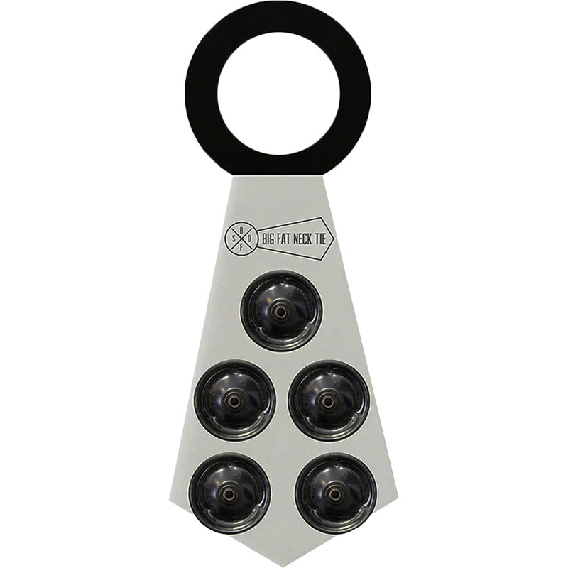 [BFSDNT] Big Fat Snare Drum Neck Tie with Tambourine Jingles