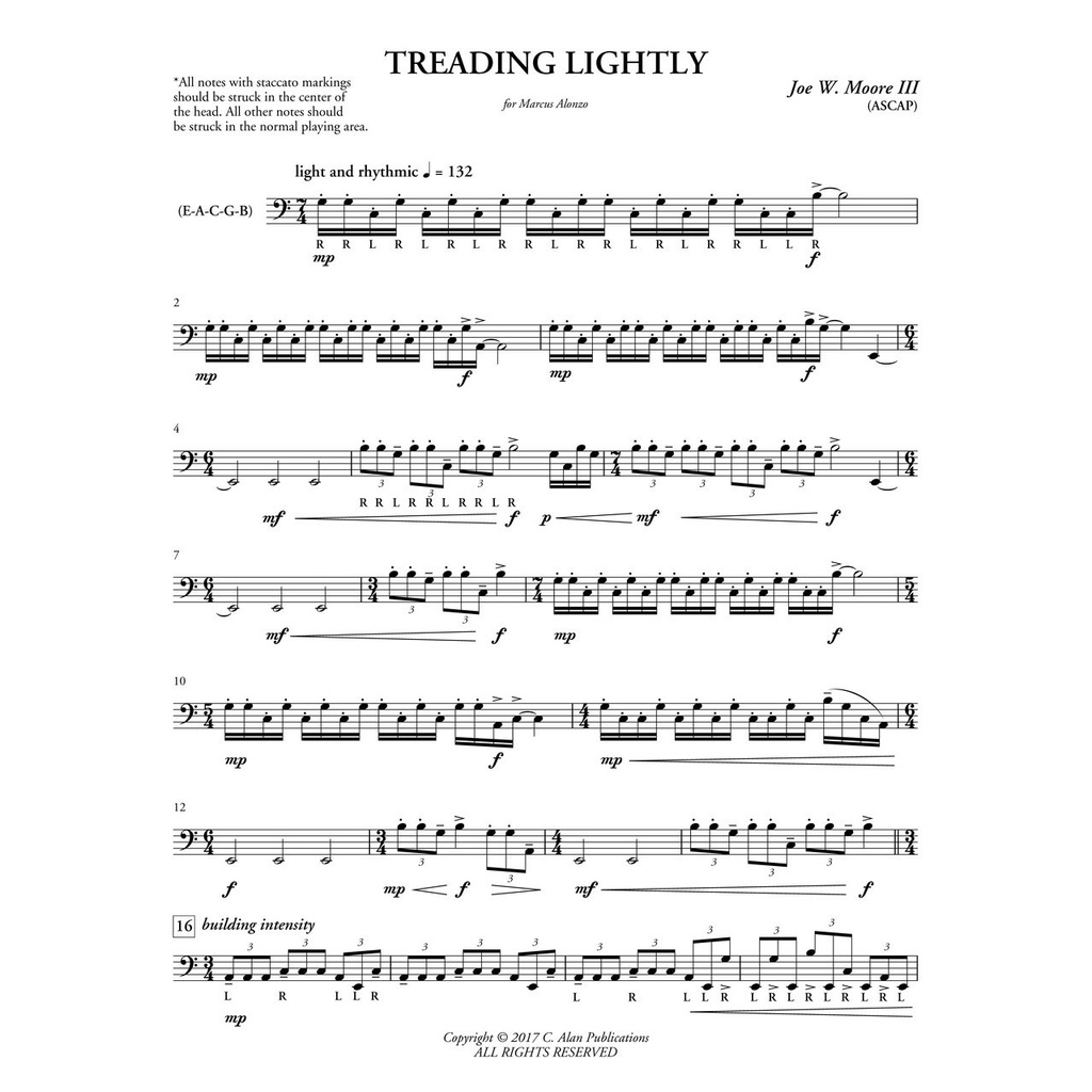 [23710] C. Alan Publications Treading Lightly by Joe W. Moore III