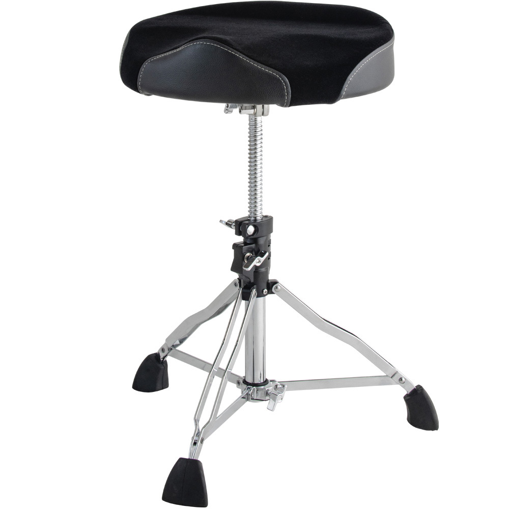 [PSN12] Dixon 1000 Double-Braced Moto Throne 17" Black Cloth (PSN12)