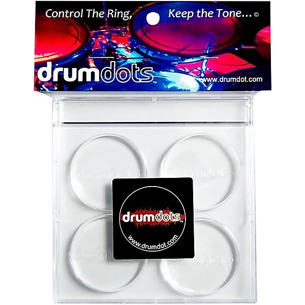 [DD4PK] DRUMDOTS Drum Dampeners - Regular Size (4 Pack)