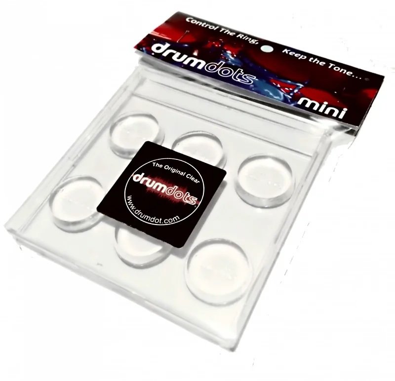 [DD6PK] DRUMDOTS Drum Dampeners - Mini Size (6 Pack)