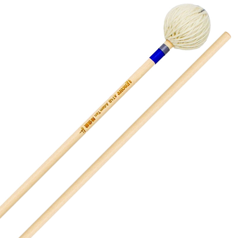 [AT4B] Encore Mallets Adam Tan Signature Medium Soft Marimba Mallets w/ Birch