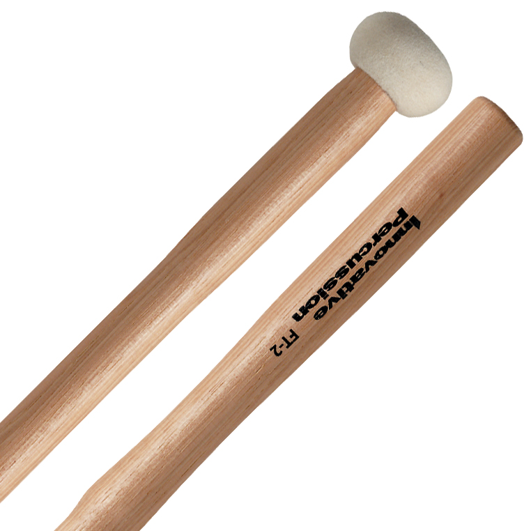 [FT-2] Innovative Percussion FT-2 Hard Felt Tenor Wood Handle