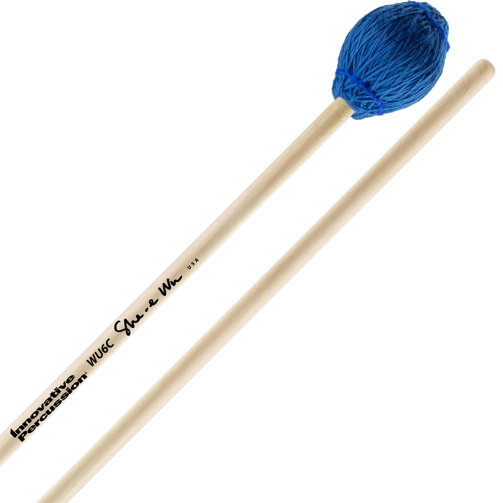 [WU6C] Innovative Percussion WU6C She-e Wu Very Hard Concerto Marimba Mallets