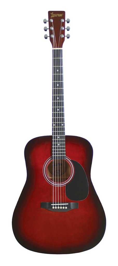 [LA125BR-A] Lauren LA125BR Dreadnought Acoustic Guitar - Brown