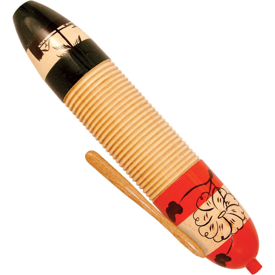[CP249] LP Wood Guiro Cylinder