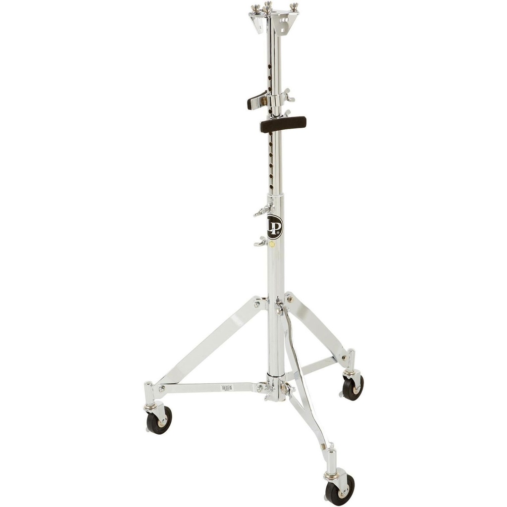 [LP290B] LP Double Conga Stand w/ Locking Casters
