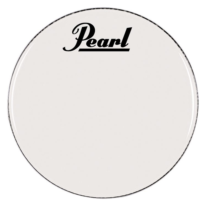 [BR1228PL] Pearl 28" Smooth White Ambassador Pearl Logo