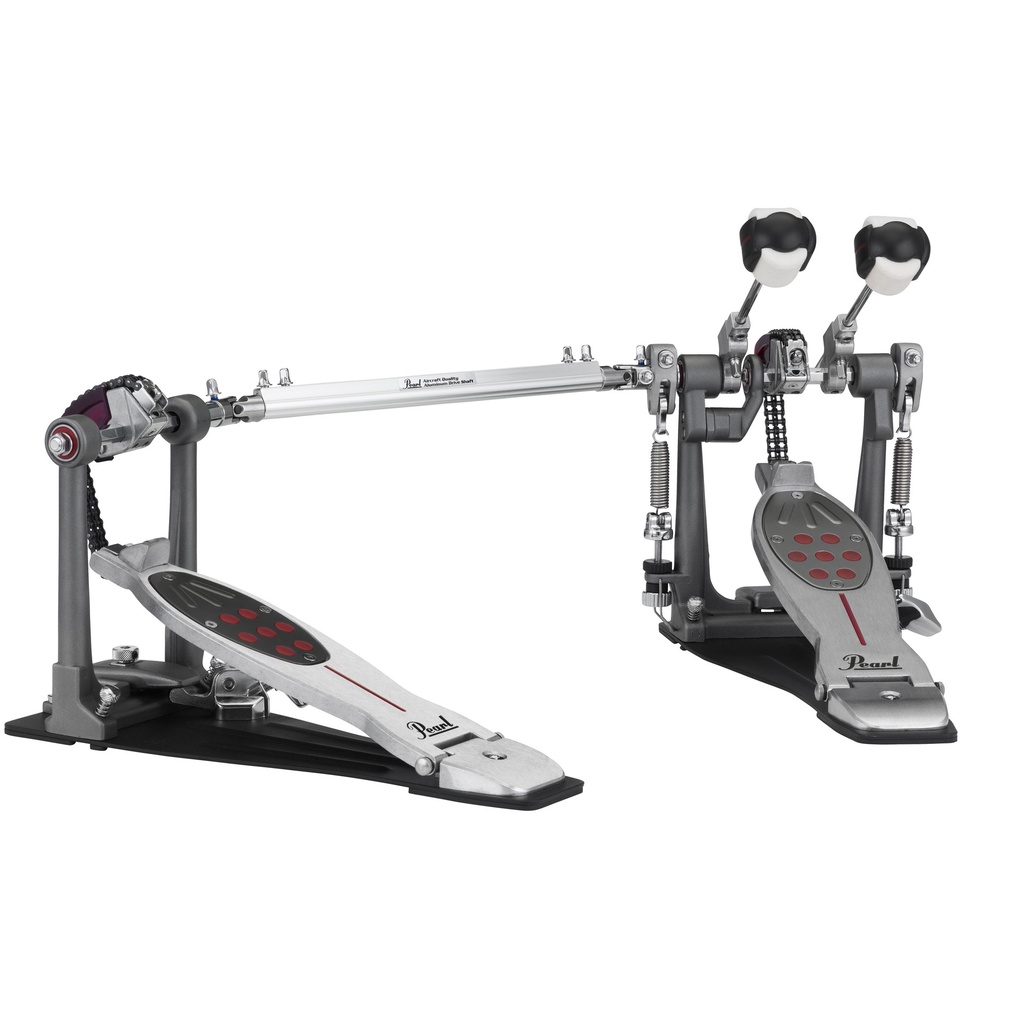 [P2052C] Pearl Eliminator Redline Chain Drive Double Bass Pedal with Case