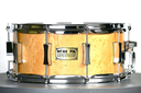 Pork Pie Percussion 6.5" X 14" CUSTOM SNARE (BIRDSEYE MAPLE & MAHOGANY)