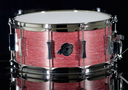 PORK PIE PERCUSSION  6.5" X 14" MAPLE SNARE DRUM IN "LILAC WINE" FINISH (PURPLE HEART)