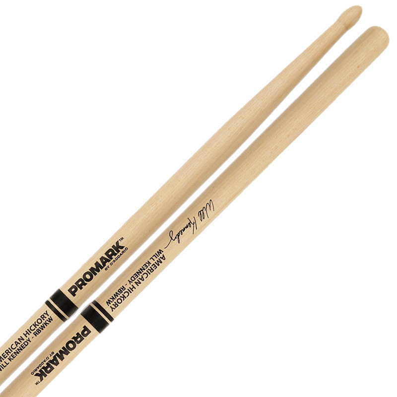 [RBWKW] Promark Hickory Will Kennedy Signature Wood Tip Drumsticks