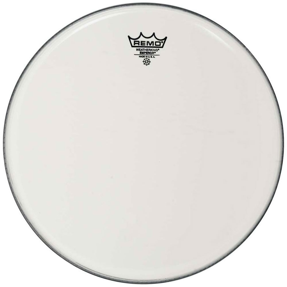 [BE-0206-MP-] Remo 6" Emperor Smooth White Crimplock Marching Tenor Drum Head