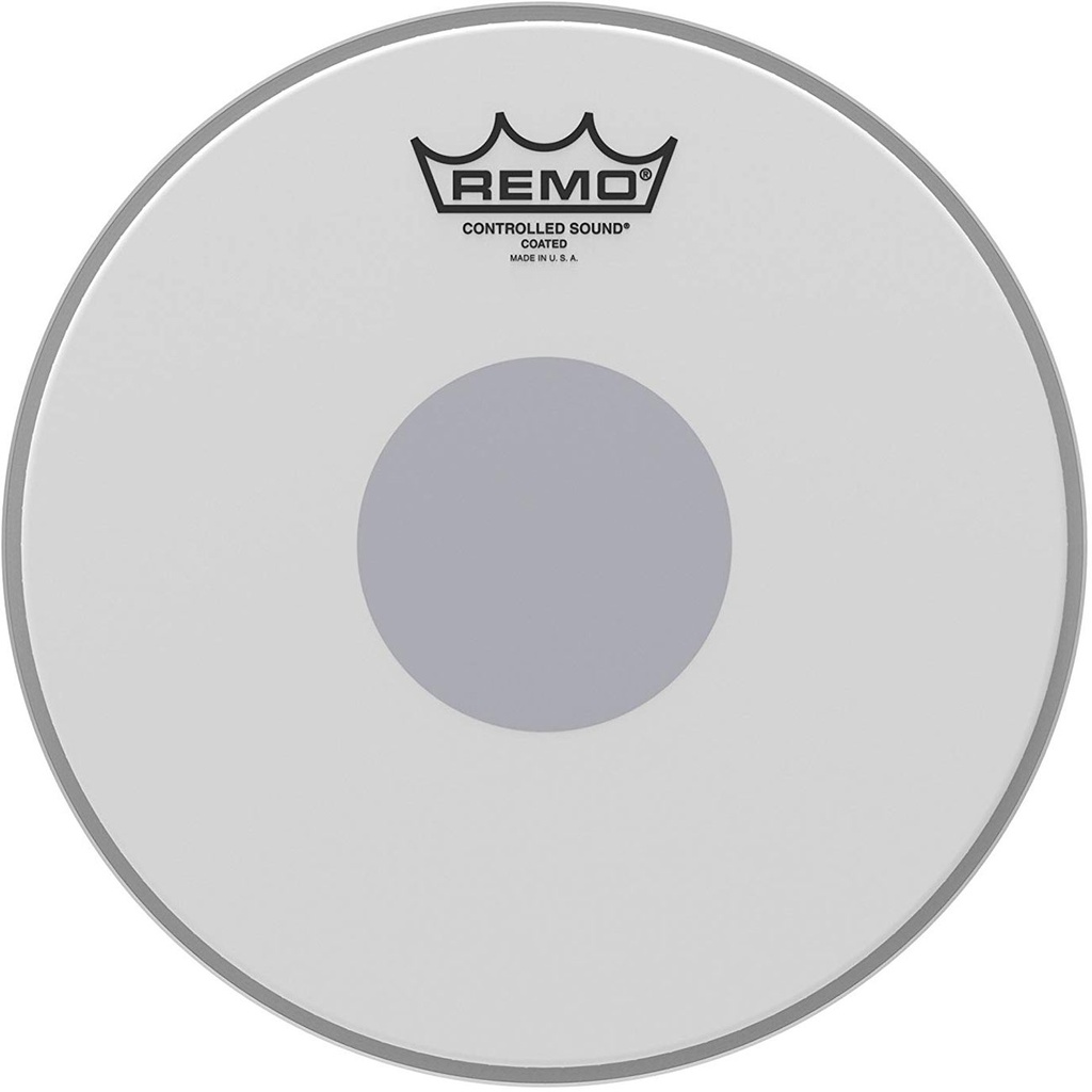 [CS-0112-10-] Remo 12" Controlled Sound Coated Drum Head with Black Dot