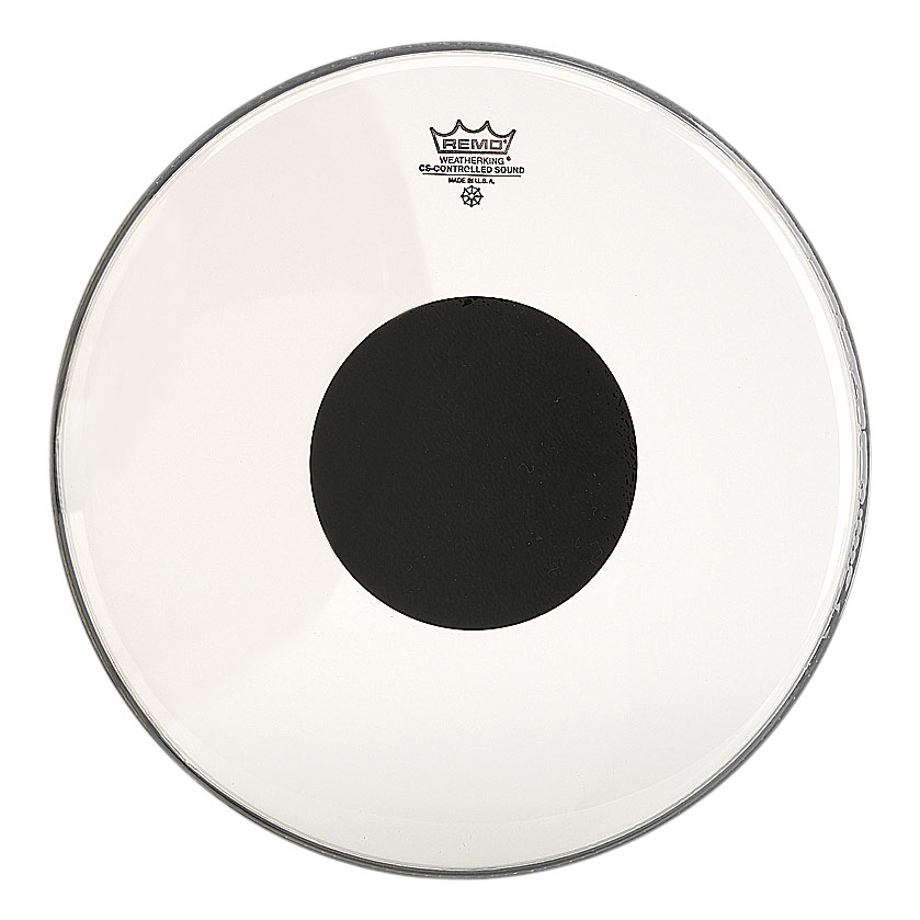 [CS-0310-10-] Remo 10" Controlled Sound Clear Drum Head with Black Dot