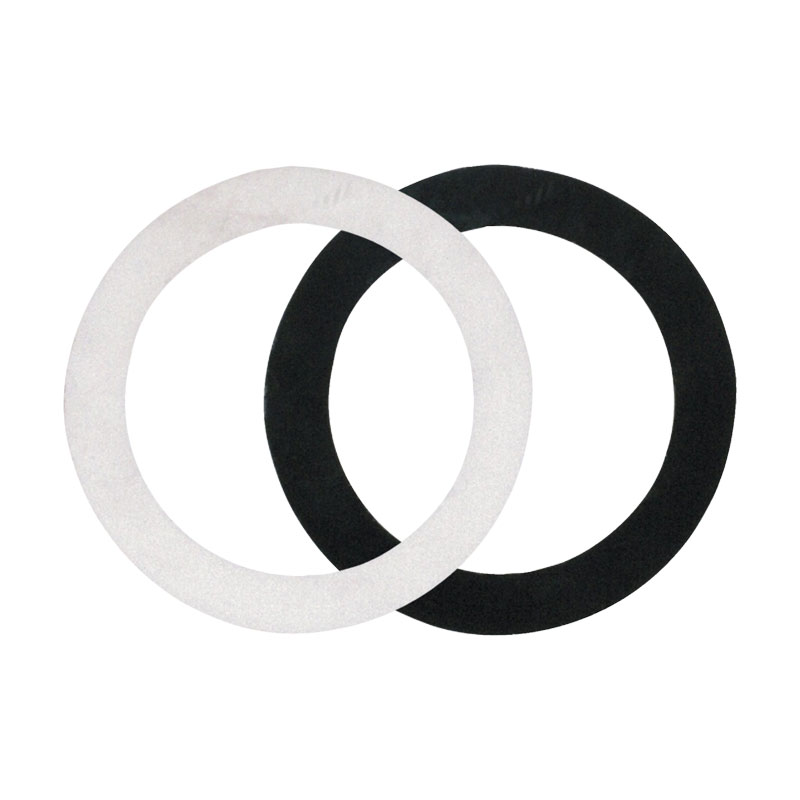 [DM-0005-01-] Remo 5" Dynamo White Bass Hole Cut Out Templates