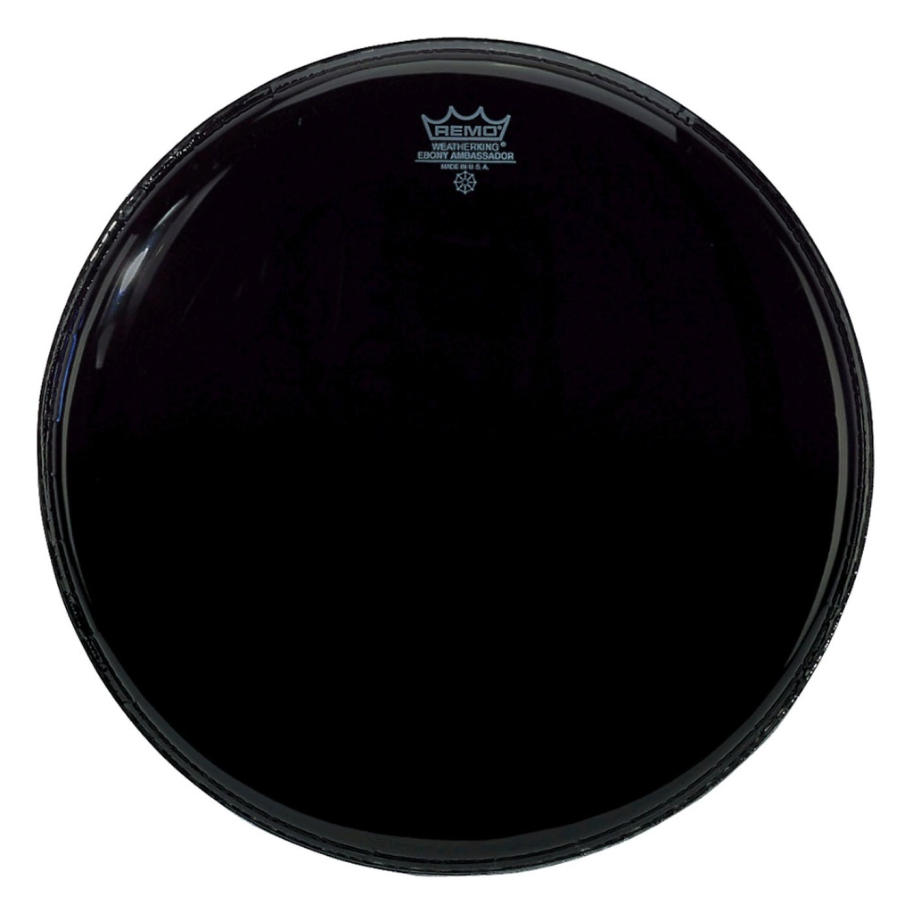 [ES-1024-00-] Remo 24" Ambassador Ebony Bass Drum Head