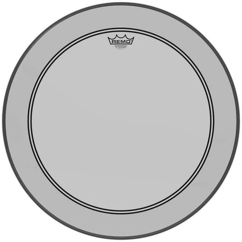 [P3-1320-CT-SM] Remo 20" Powerstroke P3 Colortone Smoke Bass Head