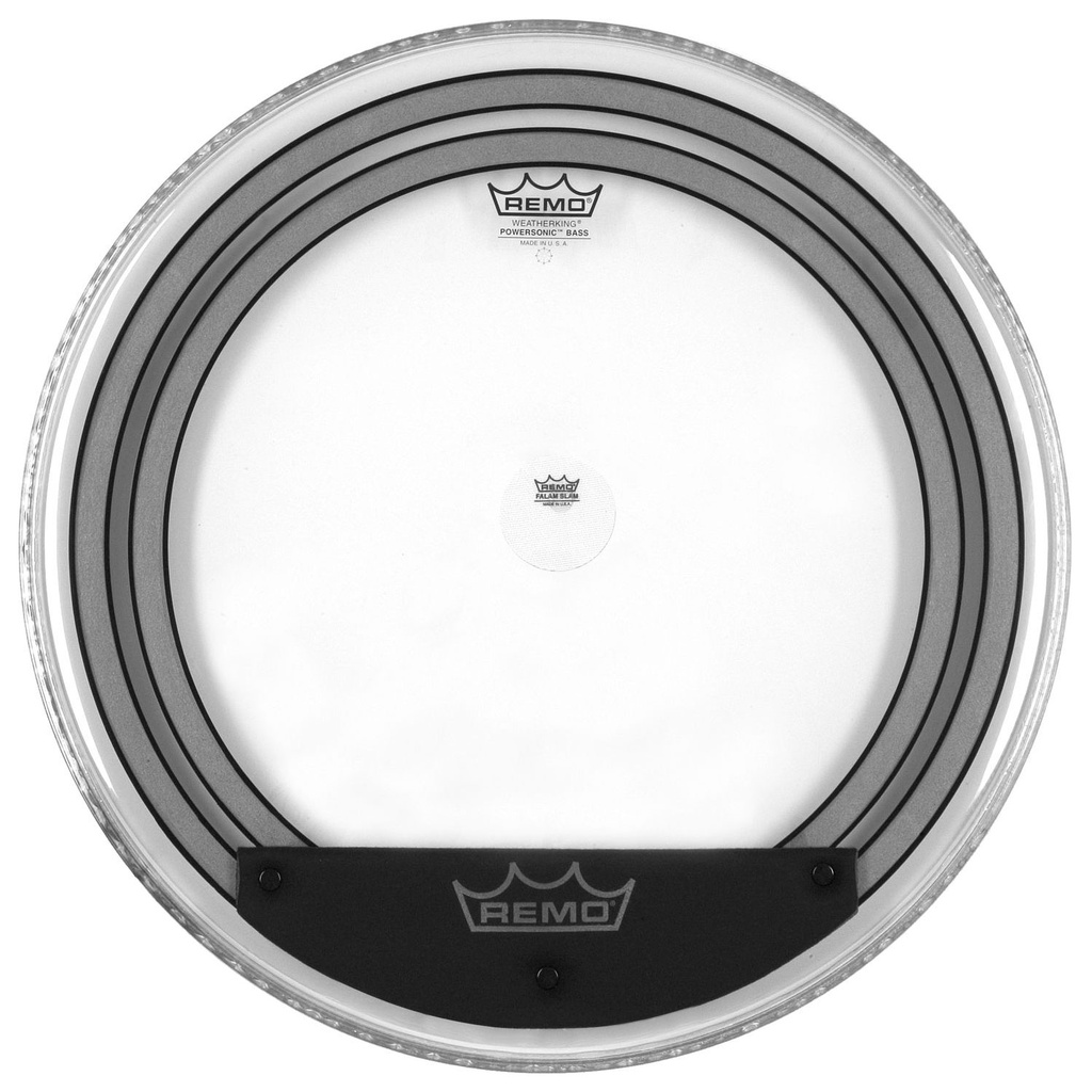 [PW-1320-00-] Remo 20" Powersonic Clear Bass Drum Head