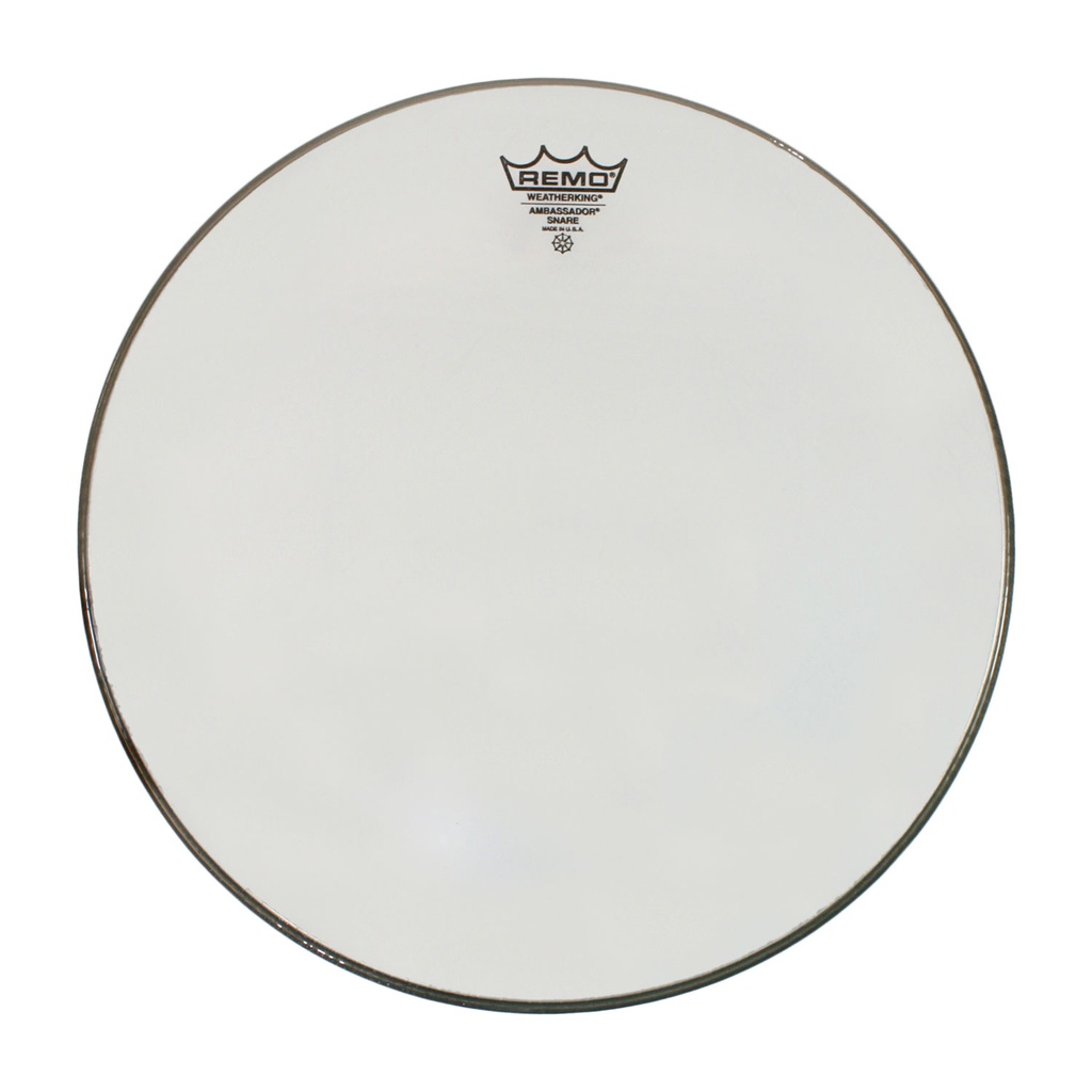 [SA-0114-00-] Remo 14" Ambassador Hazy Snare Side (Bottom) Drum Head