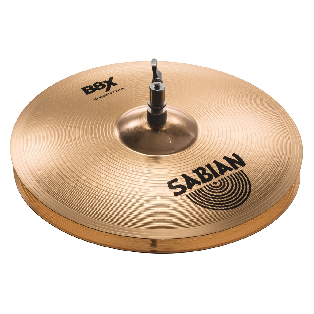 [41402X] Sabian 14" B8X Hi Hat Cymbals