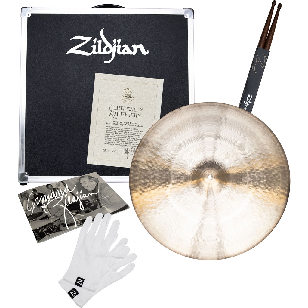 [AZ100-LTD] Zildjian Limited Edition Armand Zildjian Vintage A Cymbal Set #52