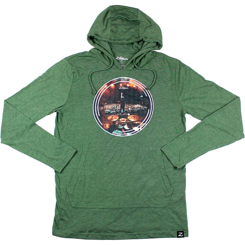 [T3453] ZILDJIAN PHOTO LIGHTWEIGHT HOODIE - LARGE