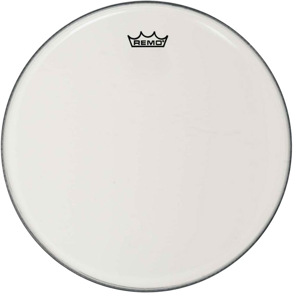 [BR-1218-MP-] Remo 18" Ambassador Smooth White Crimplock Marching Bass Head