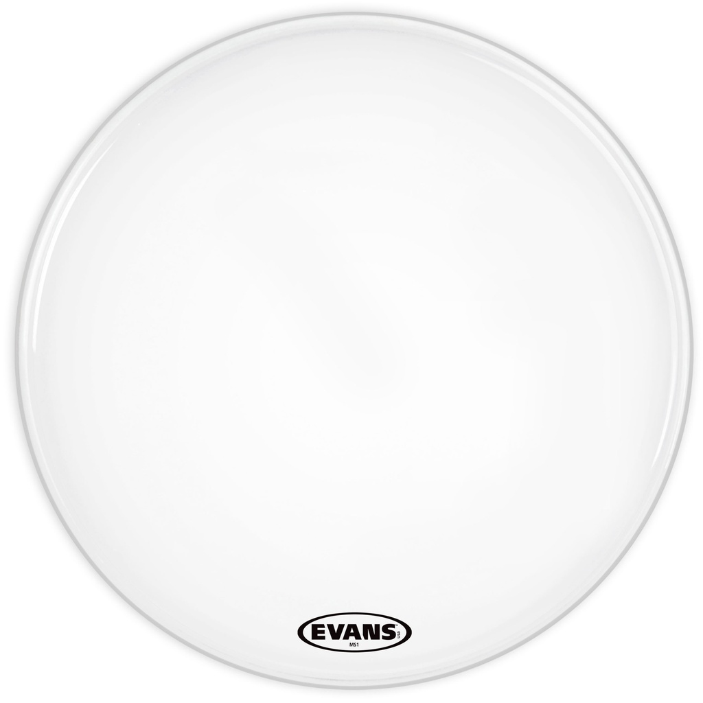 [BD20MS1W] Evans 20" MS1 White Marching Bass Drum Head