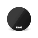 Evans 22" MX2 Black Marching Bass Head