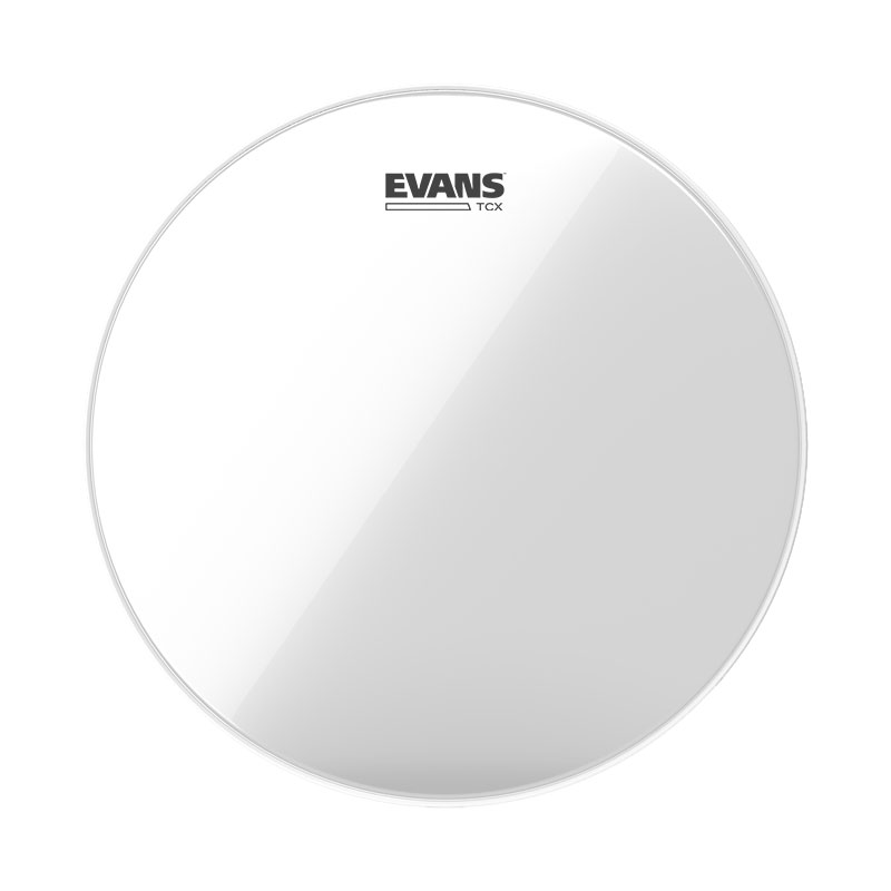 [TT12TCX] Evans 12" TCX Clear Marching Tenor Head
