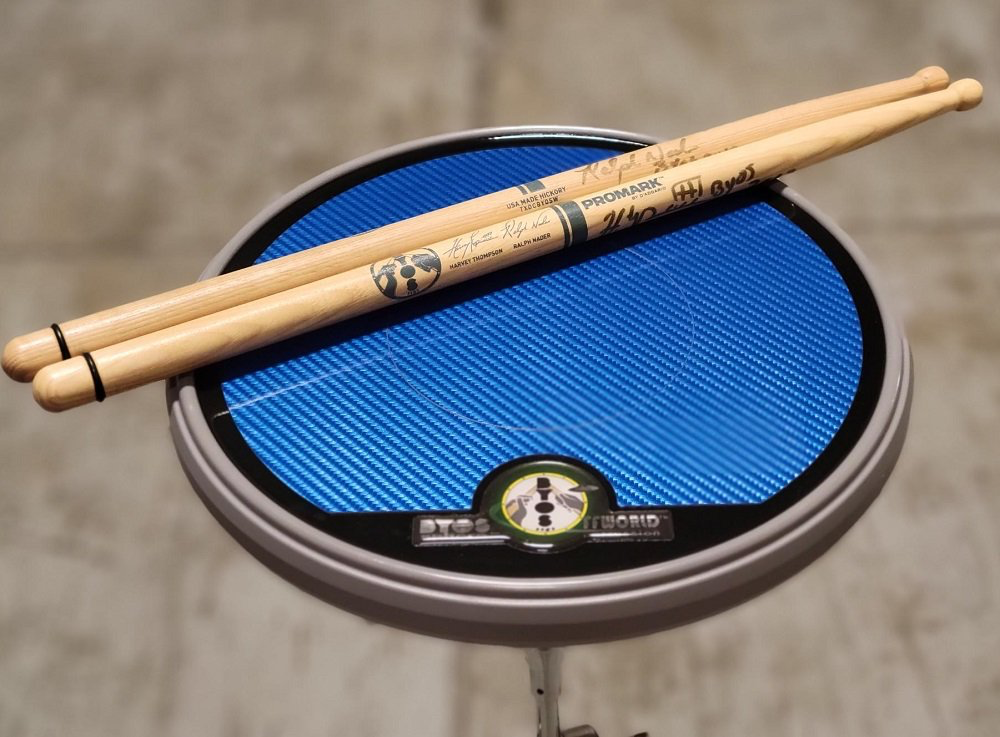 Offworld BYOSphere Practice Pad w/ 3D Blue Laminate