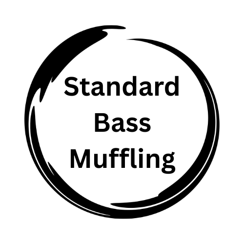 Standard Bass Muffling (No Adhesive)