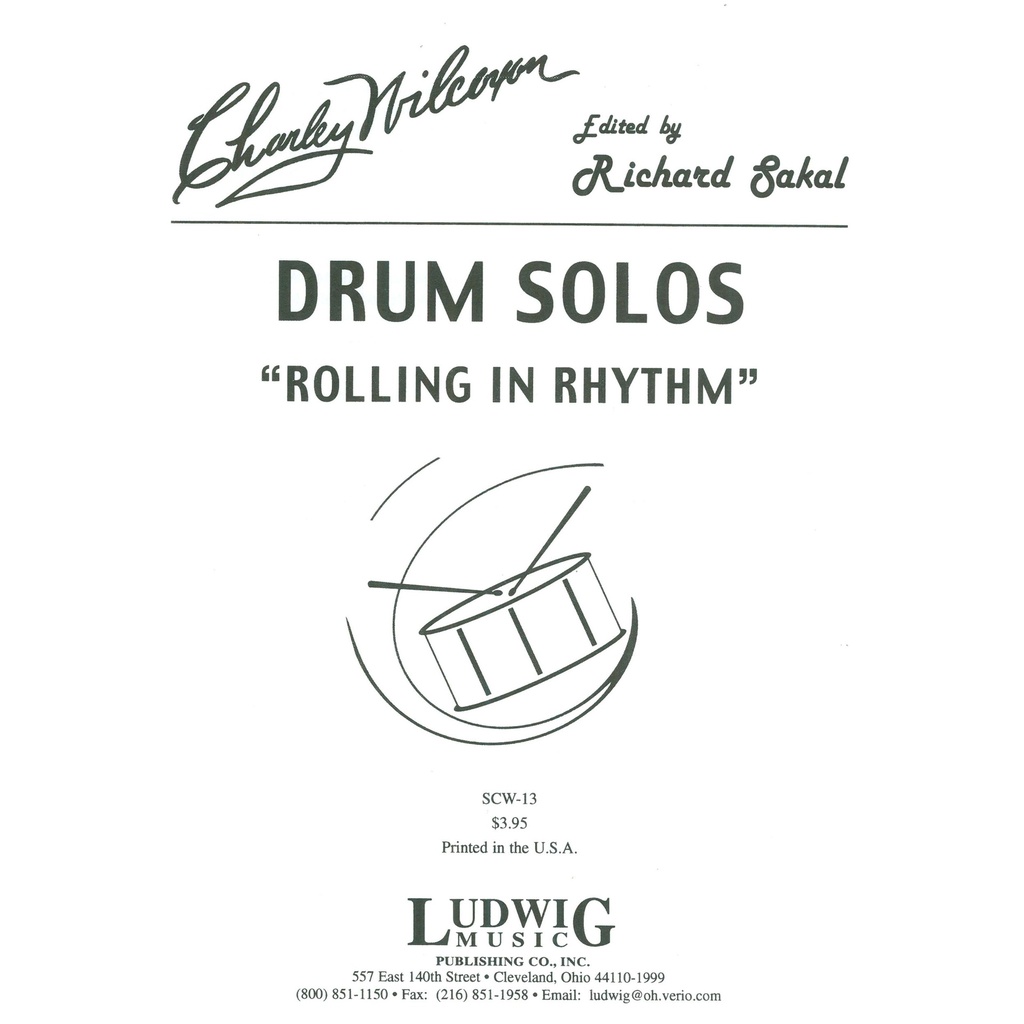 [10610647] Ludwig Masters Music Rolling in Rhythm by Charley Wilcoxon (Solo)