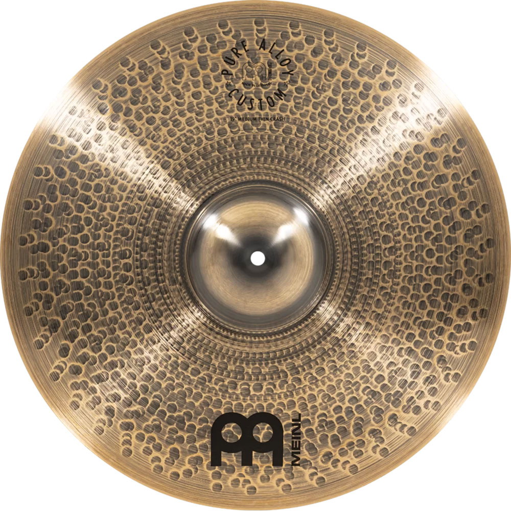 [PAC19MTC] Meinl 19" Pure Alloy Custom Medium Thin Crash Cymbal