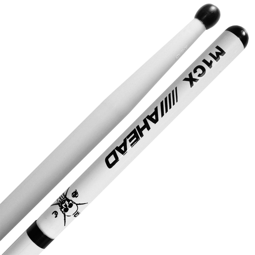 [M1CX] Ahead 17" White Marching Snare Sticks