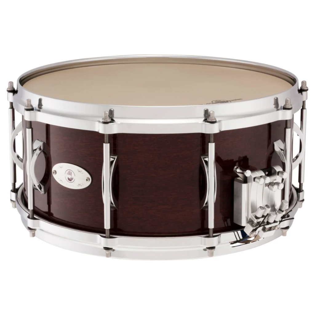 [MS6514MD-CR] Black Swamp Maple Multisonic Snare Drum - 14" x 6.5" - Cherry Rosewood