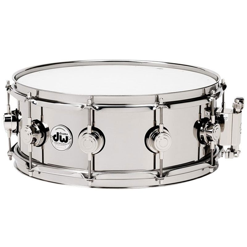 DW 6.5" x 14" Collector's Heavy-Gauge Steel Snare w/ Chrome