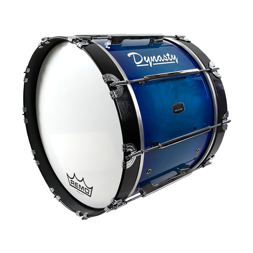 Dynasty 14" x 14" Marching Bass w/ Chrome in Lacquer