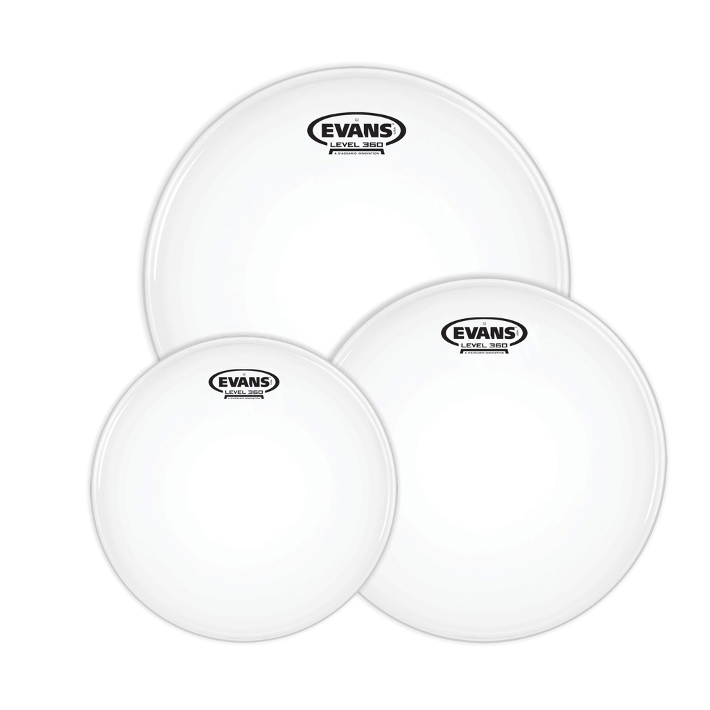 Evans 10"/12"/14" G1 Coated Fusion Tom Head Pack