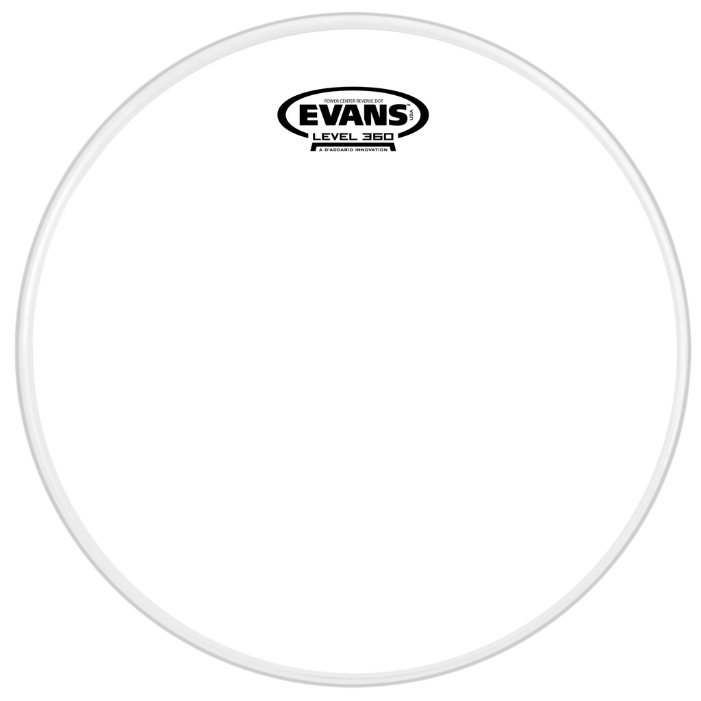 Evans 12" Power Center Reverse Dot Snare Top Head