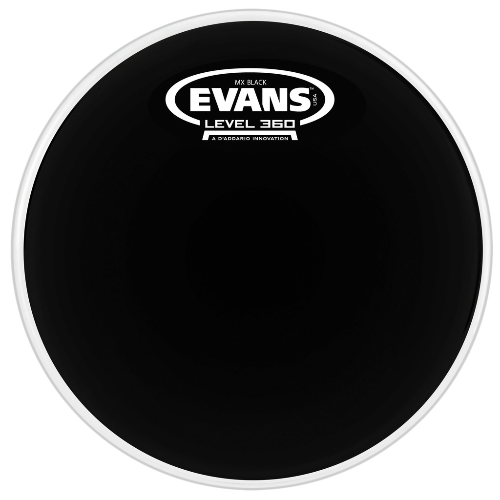 Evans 14" MX Black Marching Tenor Head