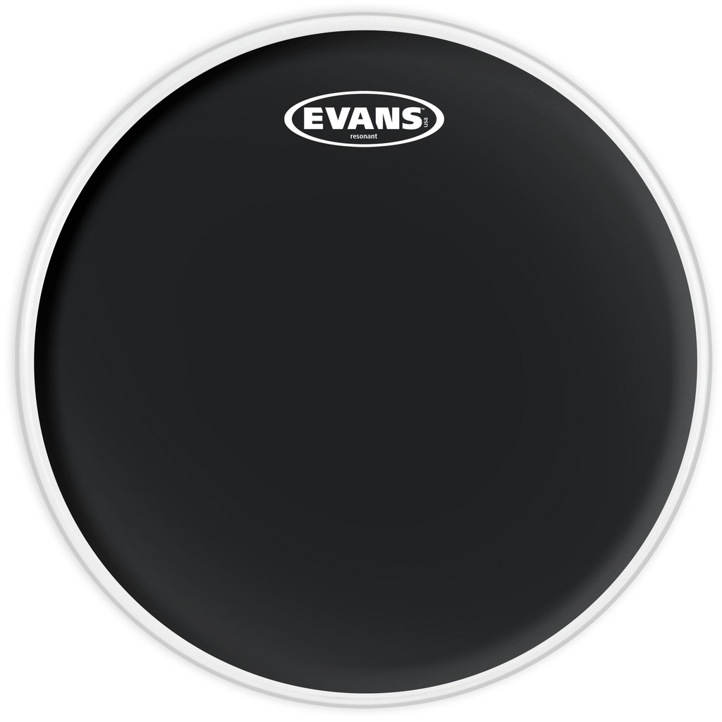 Evans 14" Resonant Black Head