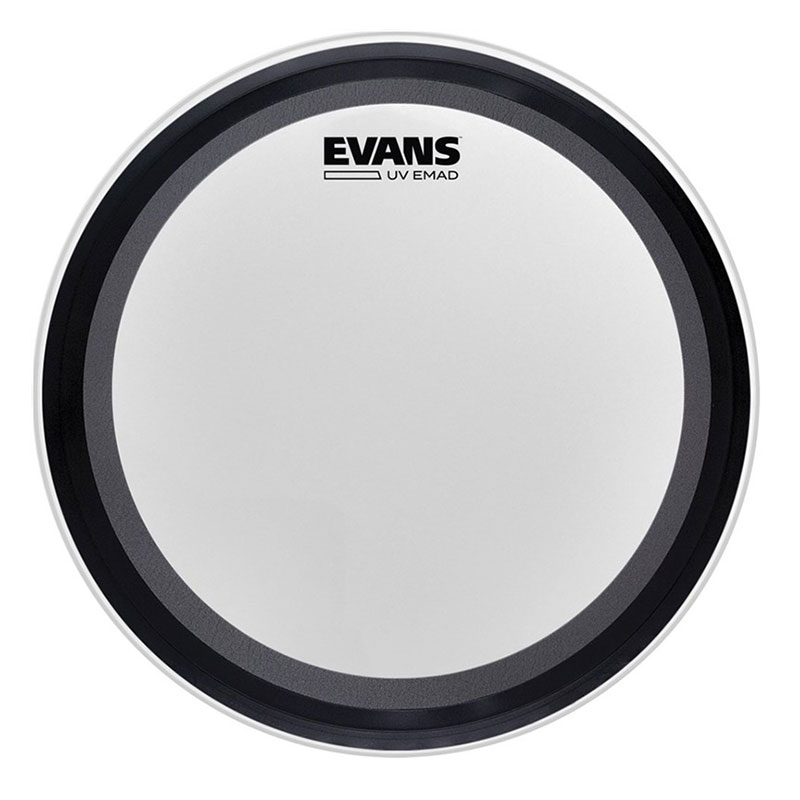 Evans 16" UV EMAD Coated Bass Drum Head