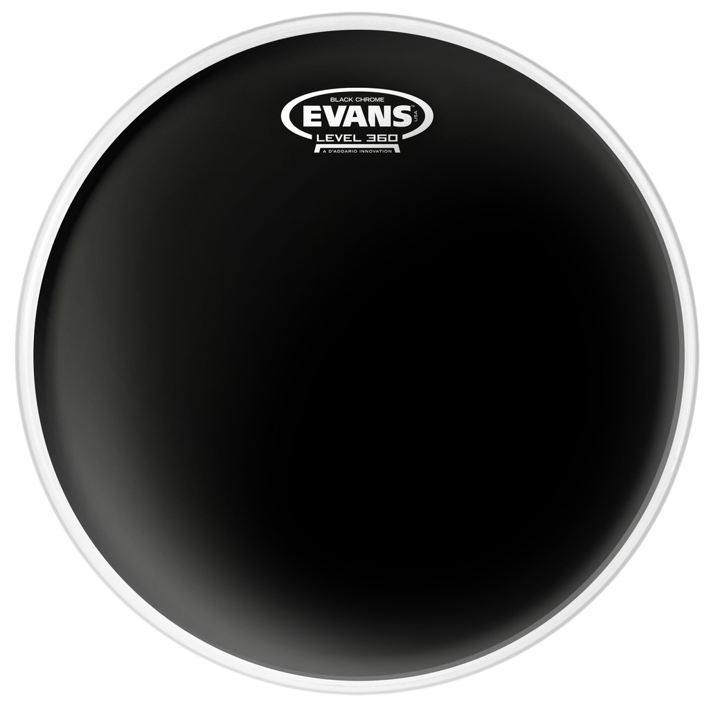 Evans 8" Black Chrome Head