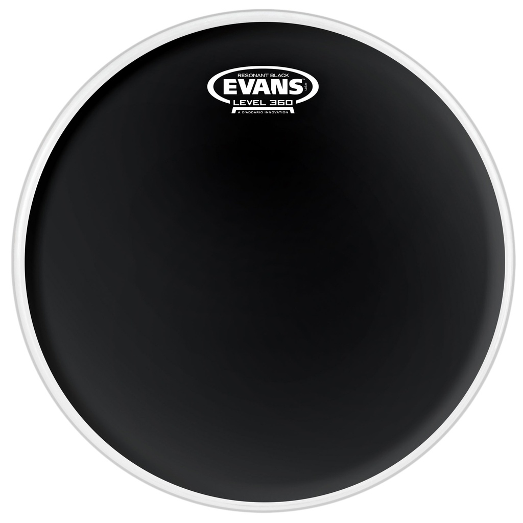 Evans 8" Resonant Black Head