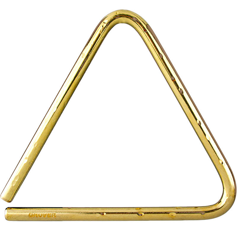 Grover Pro 5" Bronze Hammered Light Triangle