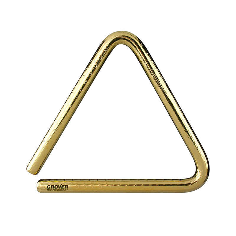 Grover Pro 6" Bronze-Pro Hammered Triangle