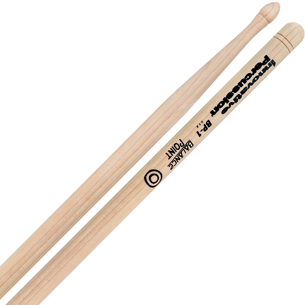 [BP-1] Innovative Percussion BP-1 Jim Riley Signature Balance Point Hickory Drum Sticks